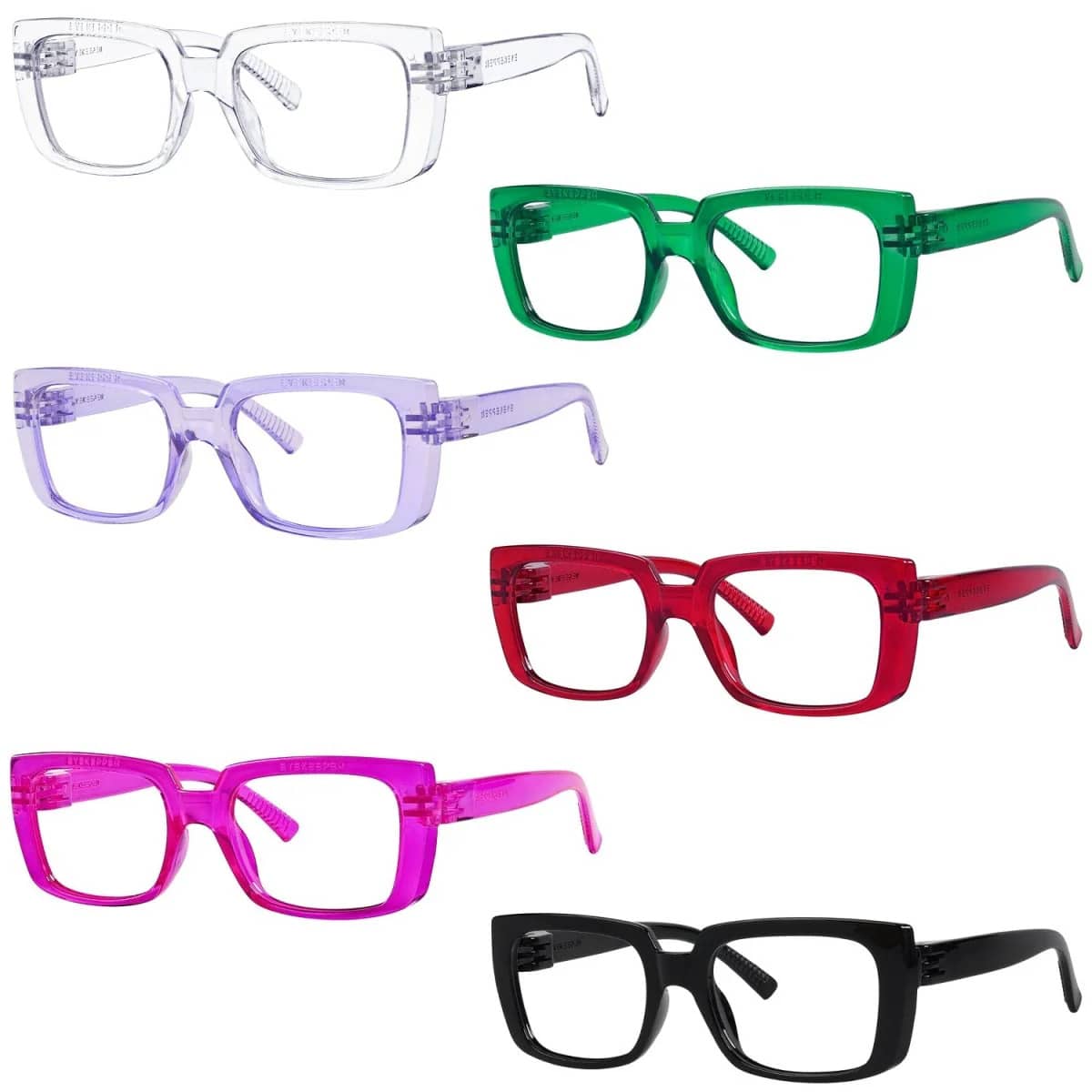 Metalless Thicker Spring Hinge Reading Glasses NR9107 - eyekeeper.com