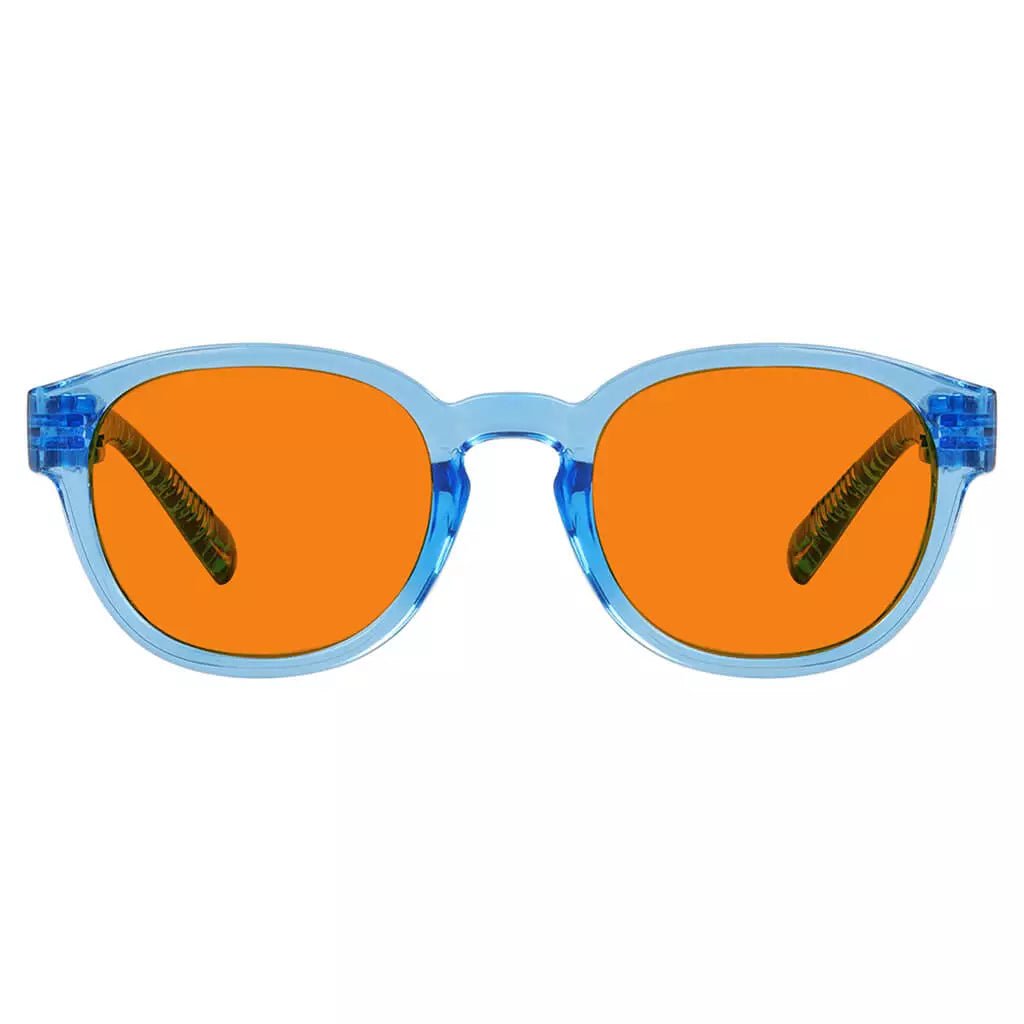 100% Blue Blocking Glasses for Sleep Metalless Screwless NR124 - B98eyekeeper.com