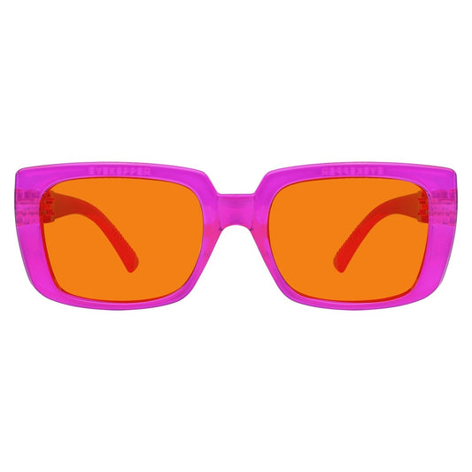 100% Blue Blocking Orange Glasses for Sleep Metalless Screwless NR9107 - B98eyekeeper.com