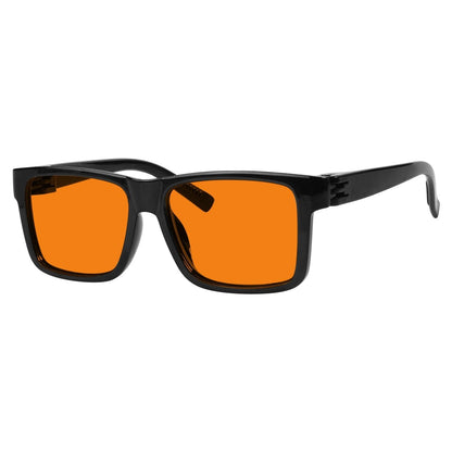 100% Blue Light Blocking Orange Lens Metalless Eyeglasses NR2142 - B98eyekeeper.com