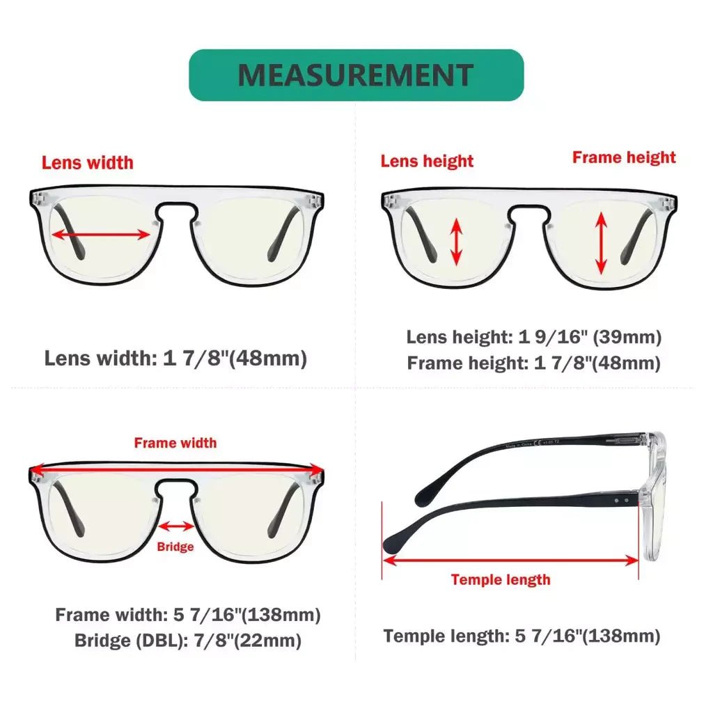 12 Pack Pilot Blue Light Filter Reading Glasses Computer Readers UV2122eyekeeper.com