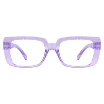 30% Blue Light Blocking Glasses Metalless Screwless Eyeglasses NR9107 - B15eyekeeper.com