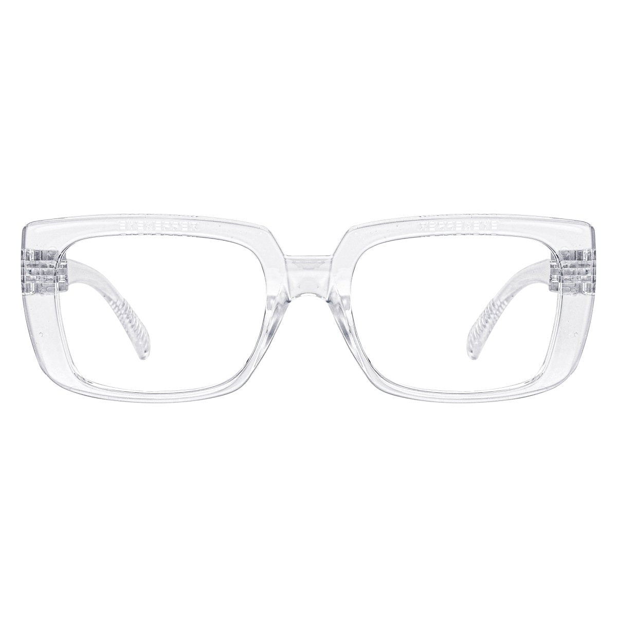 30% Blue Light Blocking Glasses Metalless Screwless Eyeglasses NR9107 - B15eyekeeper.com