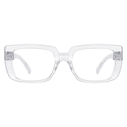 30% Blue Light Blocking Glasses Metalless Screwless Eyeglasses NR9107 - B15eyekeeper.com