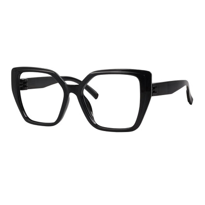 30% Blue Light Blocking Glasses Oversized Metalless Screwless R2314 - B15eyekeeper.com