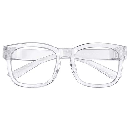 30% Blue Light Blocking Square Metalless Screwless Eyeglasses R033 - B15eyekeeper.com