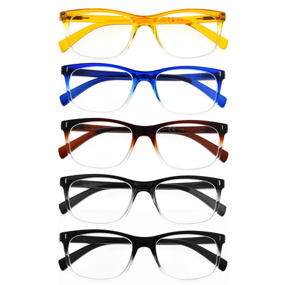 5 gafas de lectura rectangulares con estilo Classic R150