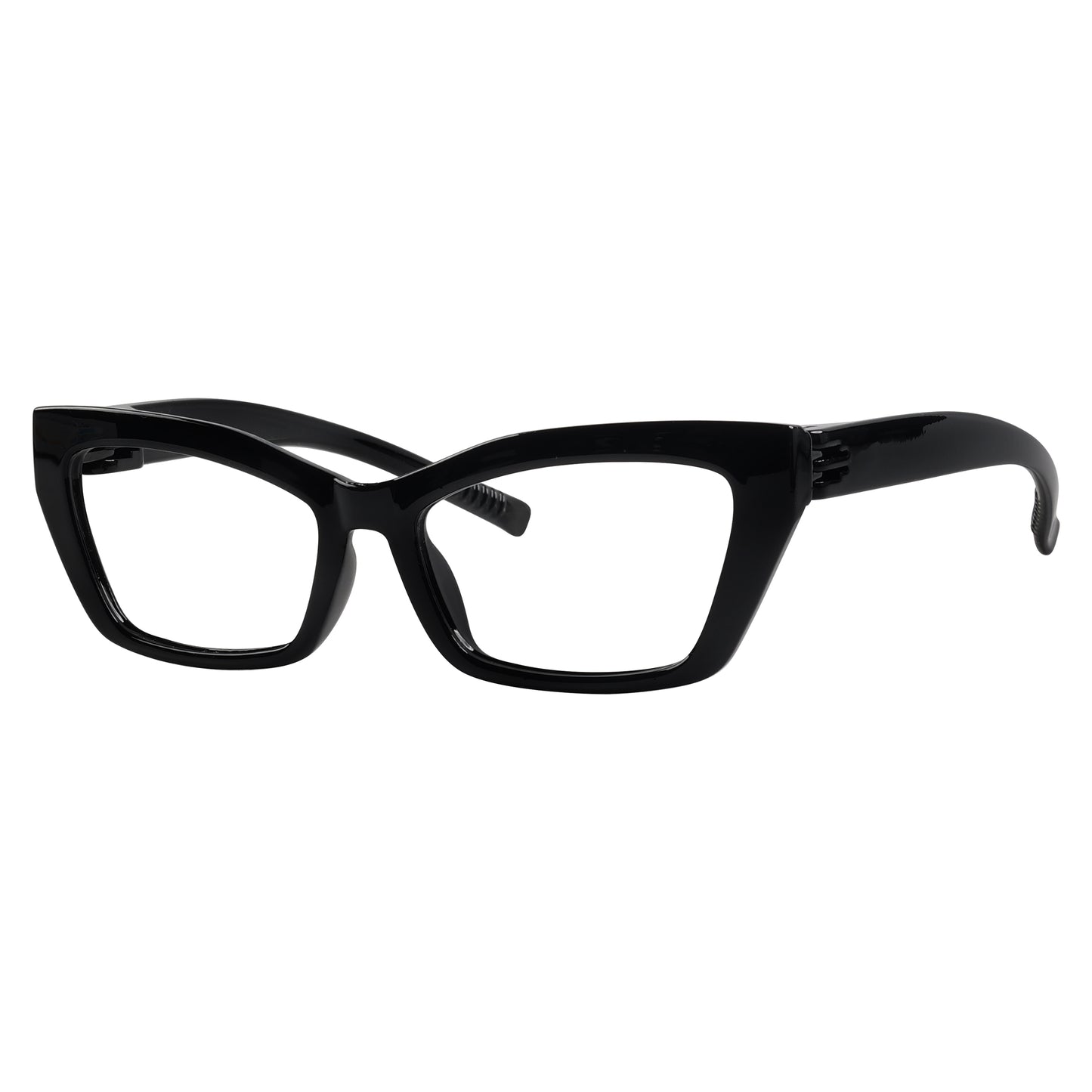 Ojo de gato 30% Gafas sin tornillos sin metal que bloquean la luz azul R2516-B15