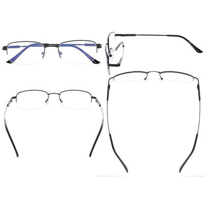 Chic Rectangle Progressive Multifocus Reading Glasses M1704eyekeeper.com