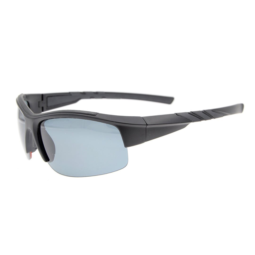 Gafas de sol polarizadas de policarbonato TR90 Sport de media llanta TH6226