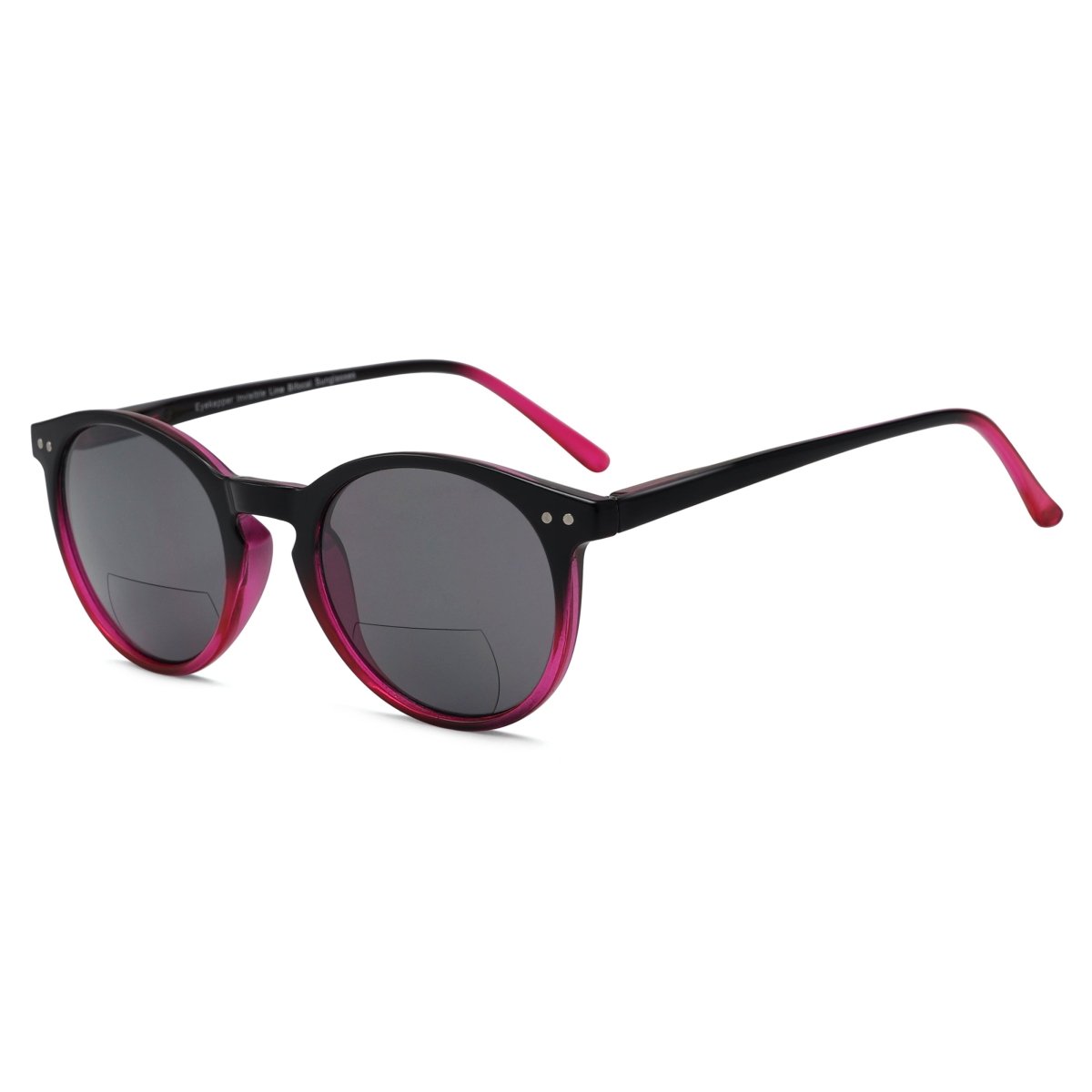 Key Hole Style Round Bifocal Reading Sunglasses S005eyekeeper.com