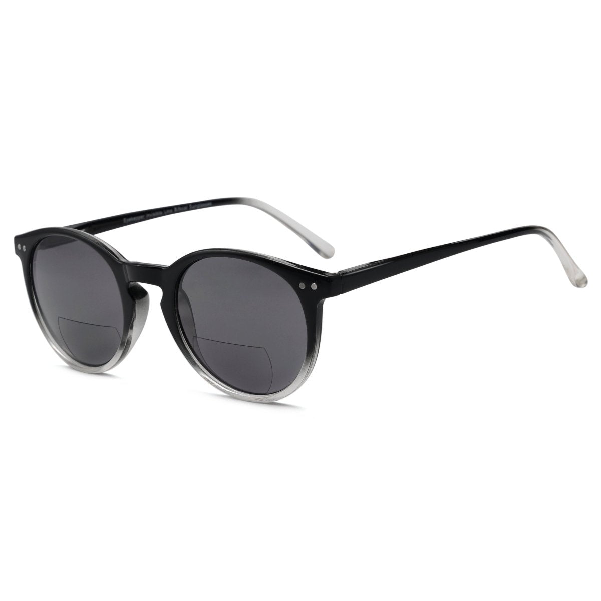 Key Hole Style Round Bifocal Reading Sunglasses S005eyekeeper.com