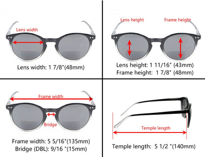 Gafas de Sol Bifocales de Lectura S005