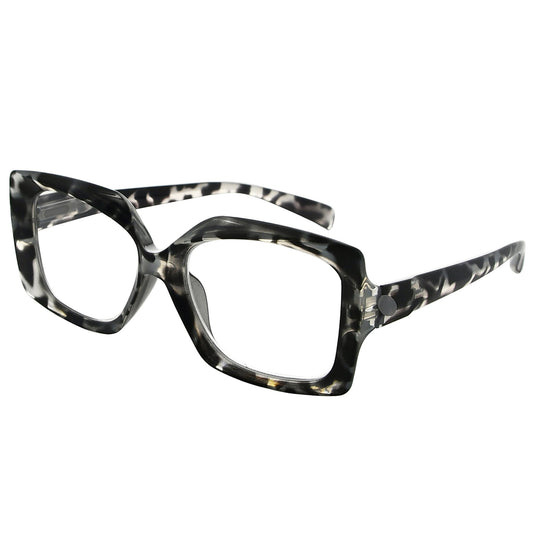 Gafas de lectura con montura gruesa de moda Lectores modernos con estilo R2010