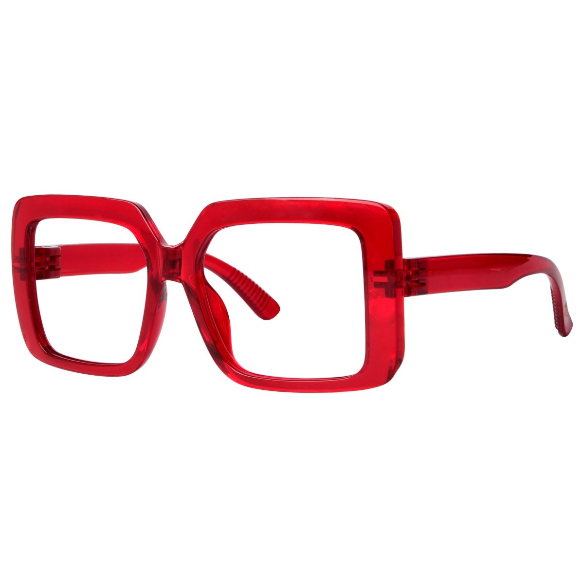 Oversized 30% Blue Light Blocking Glasses Metalless Screwless Glasses R2311 - B15eyekeeper.com