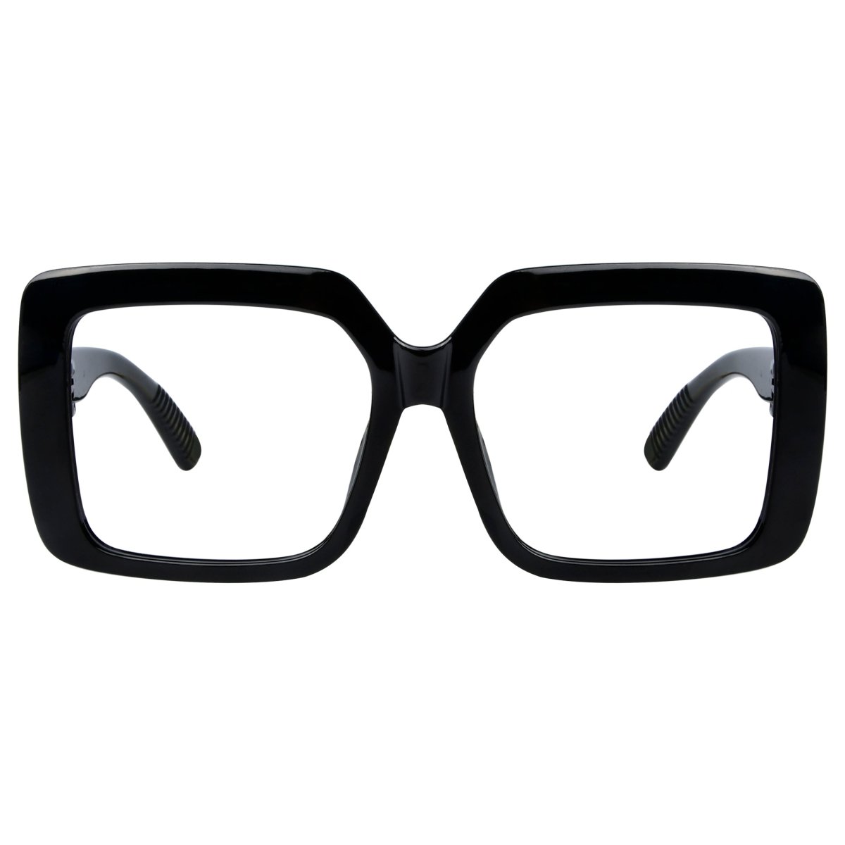 Oversized 30% Blue Light Blocking Glasses Metalless Screwless Glasses R2311 - B15eyekeeper.com