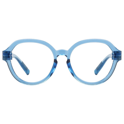 Oversized 30% Blue Light Blocking Metalless Screwless Eyewear R2317 - B15eyekeeper.com