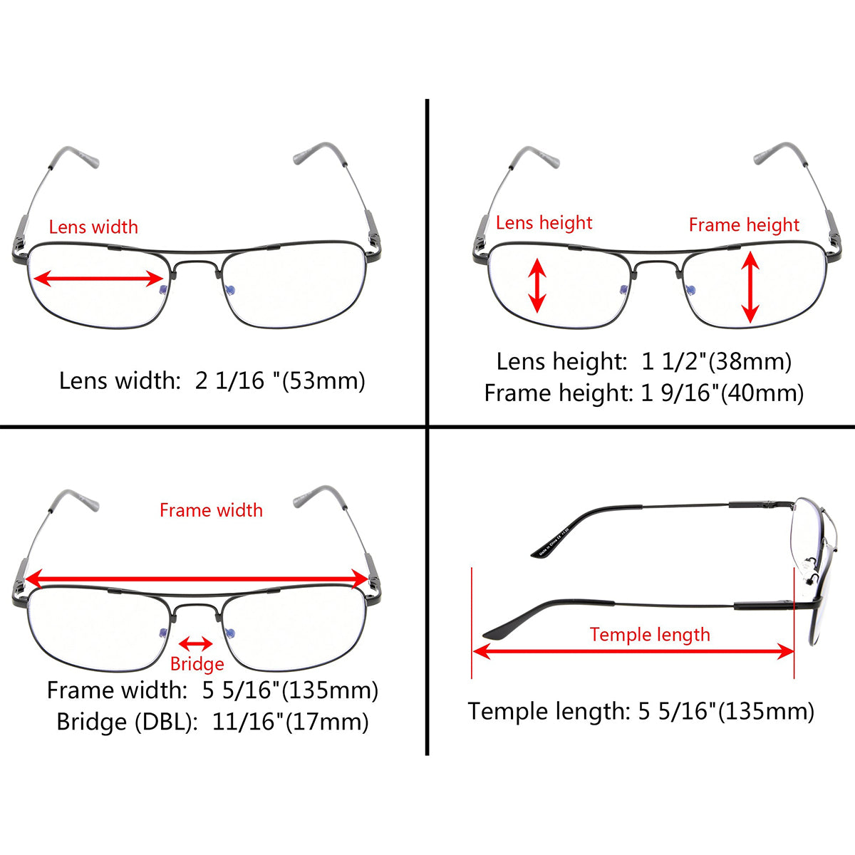 Multifocus Progressive Readers Dimension