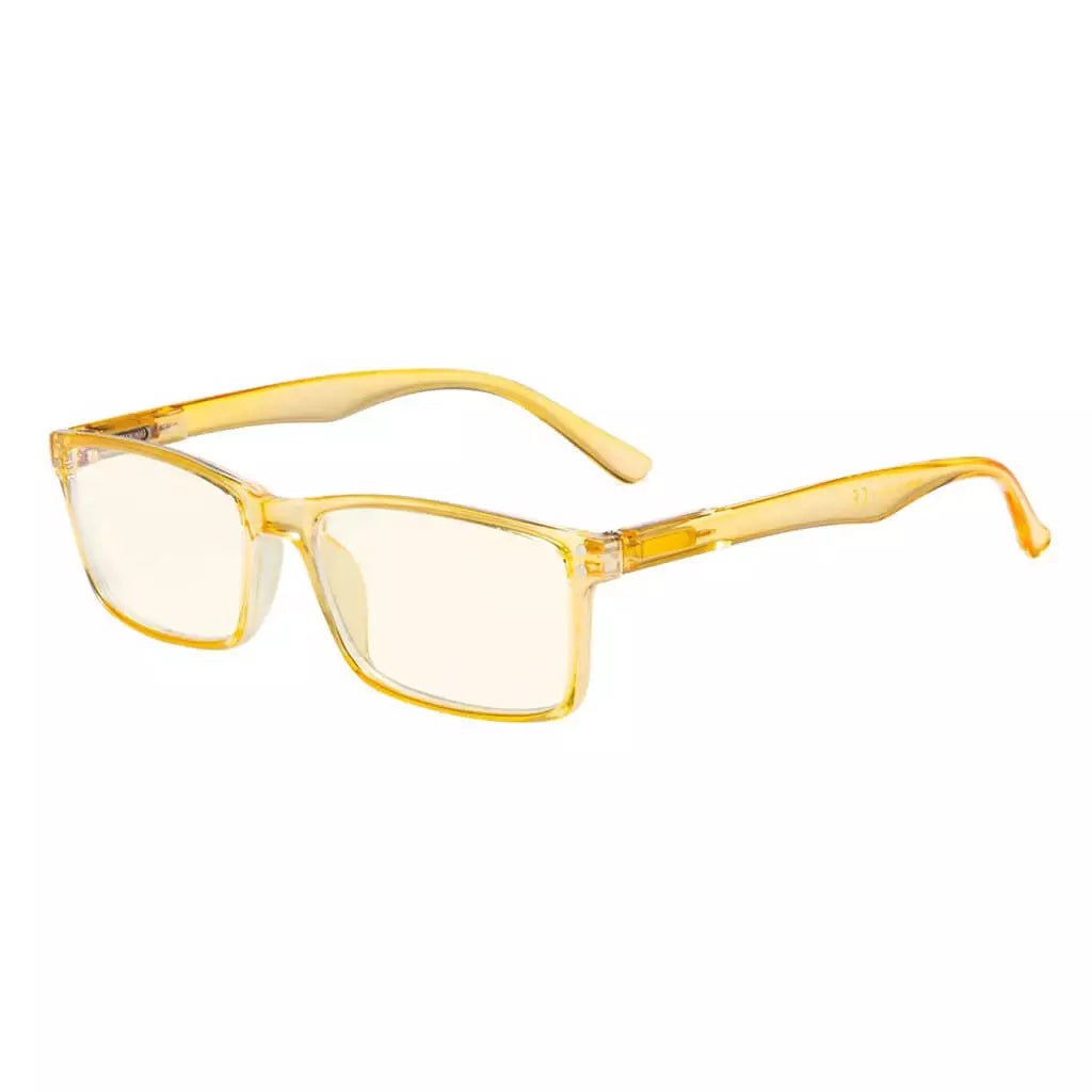 Rectangle Stylish Blue Light Filter Reading Glasses UVR802eyekeeper.com