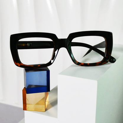 Stylish Reading Glasses Thicker Frame Design Readers R9107 - 1eyekeeper.com