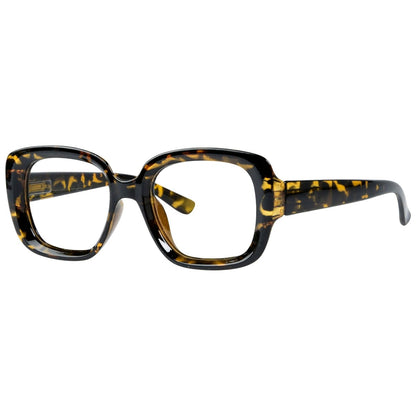 Stylish Thicker Reading Glasses Square Readers R2035eyekeeper.com