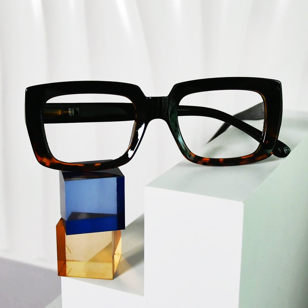 Thicker Frame Trendy Reading Glasses Stylish Readers R9107eyekeeper.com