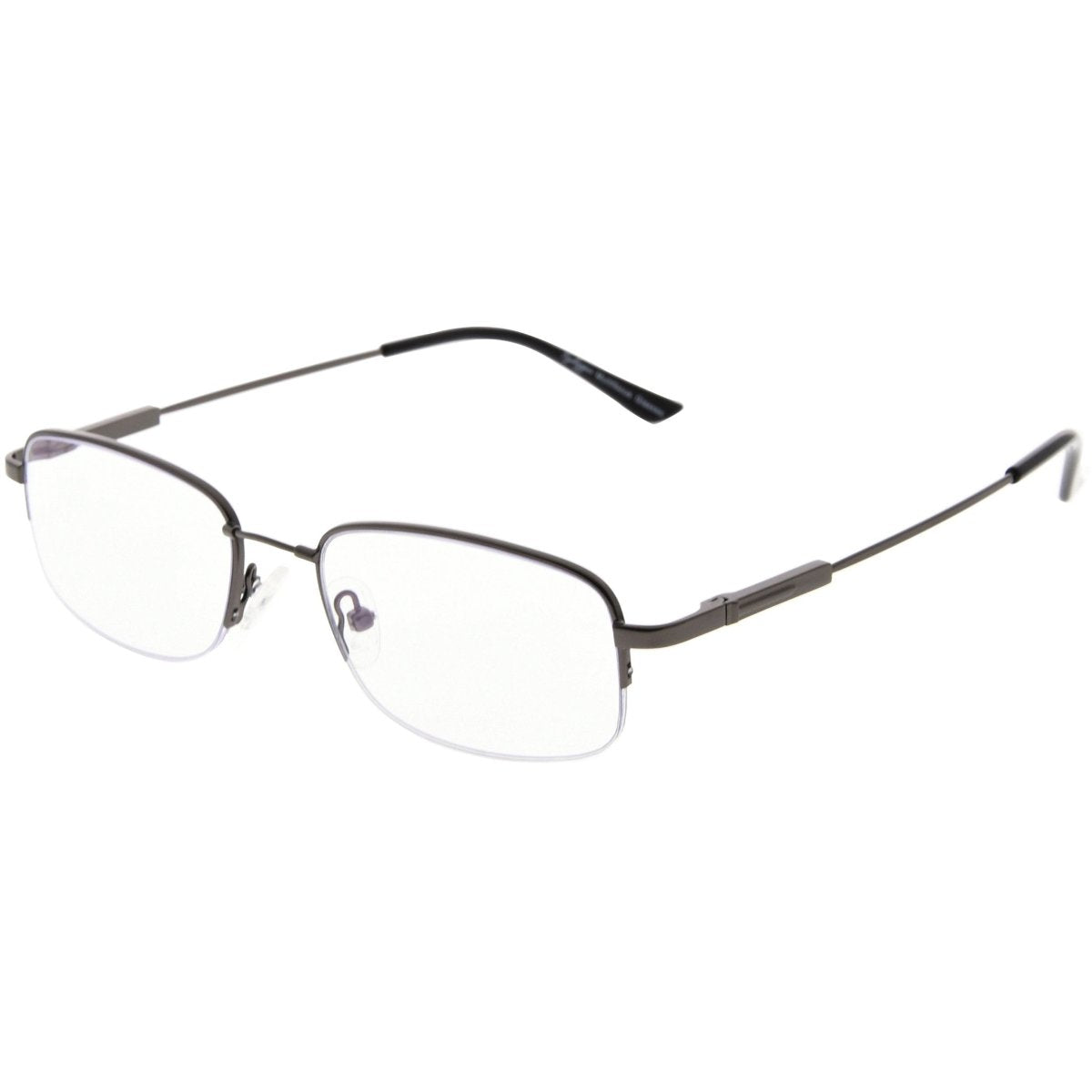 Half-rim Multifocus Progressive Readers Gunmetal M1704