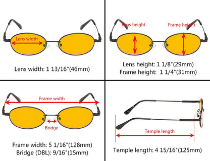 Blue Light Blocking Eyeglasses Dimension