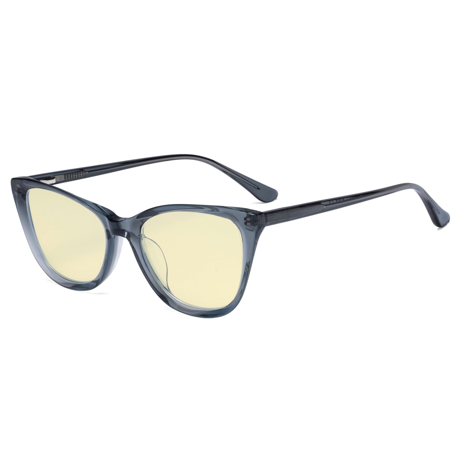 Attractive Cat-eye Computer Eyeglasses Grey BC1902-BB60