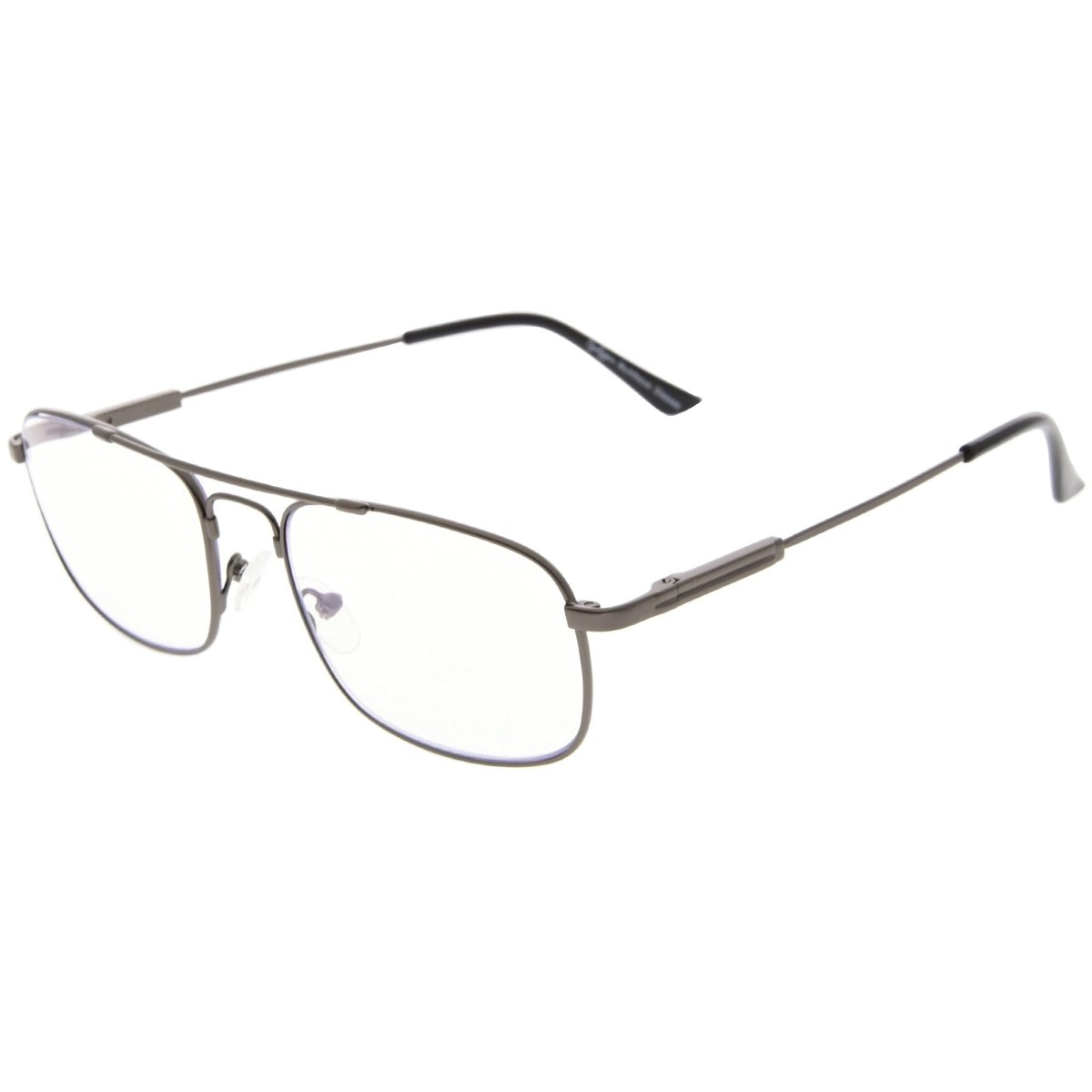 Rectangle Multifocus Progressive Readers Gunmetal M1705