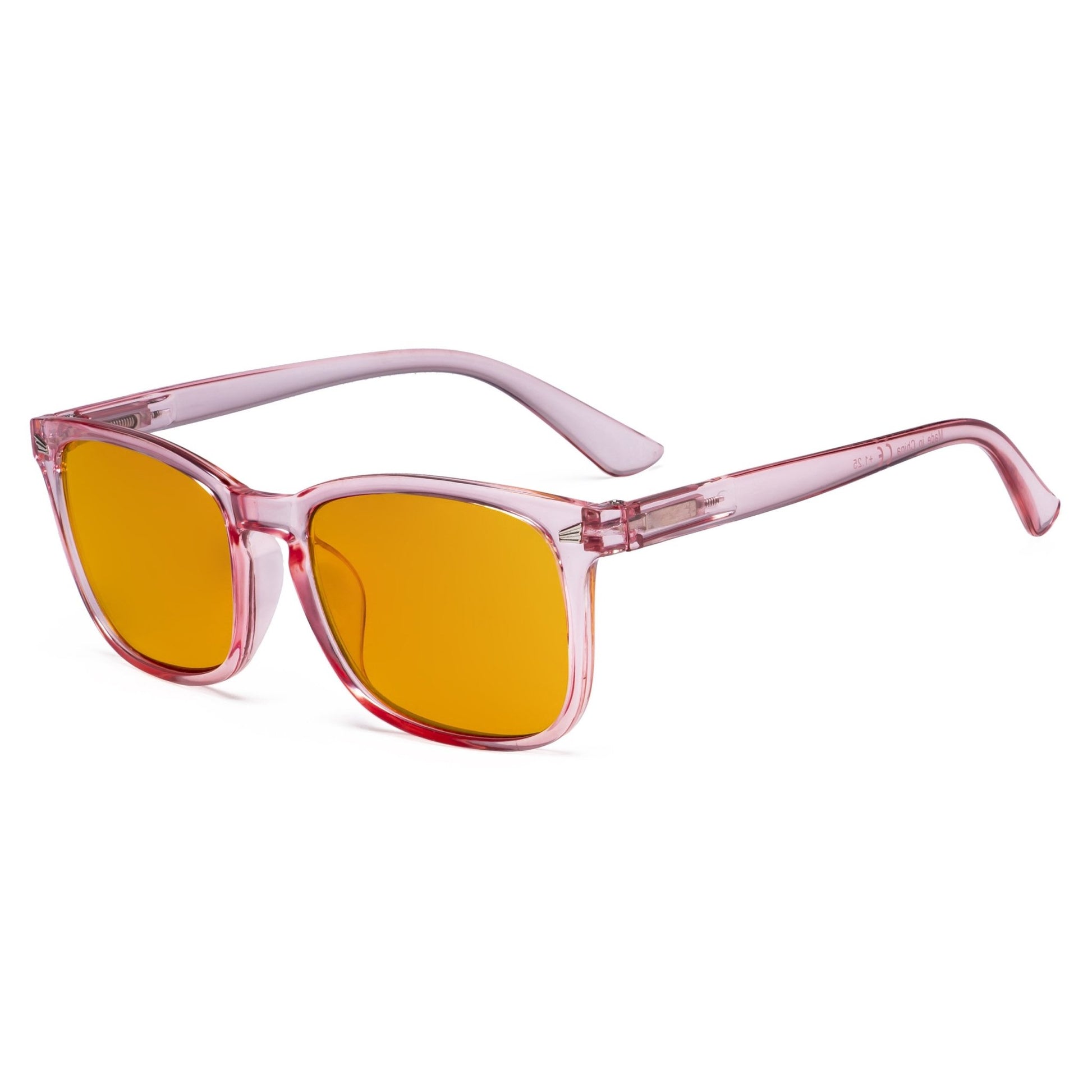 Blue Light Blocking Reading Glasses Pink DSRT1801